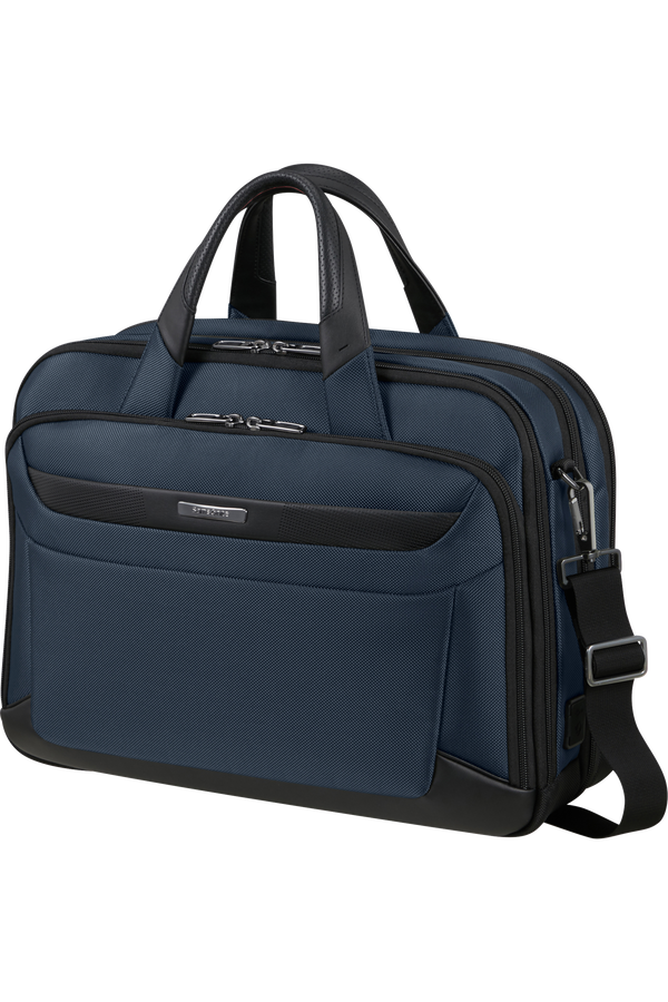 Samsonite Pro-Dlx 6 Bailhandle Expandable 15.6'  Bleu