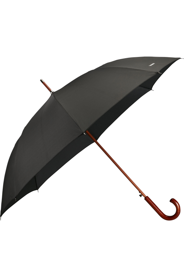 Samsonite Wood Classic S Stick Man Auto Open  Noir