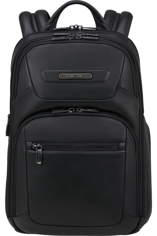 Samsonite Pro-Dlx 6 Leather Backpack 14.1'  Noir