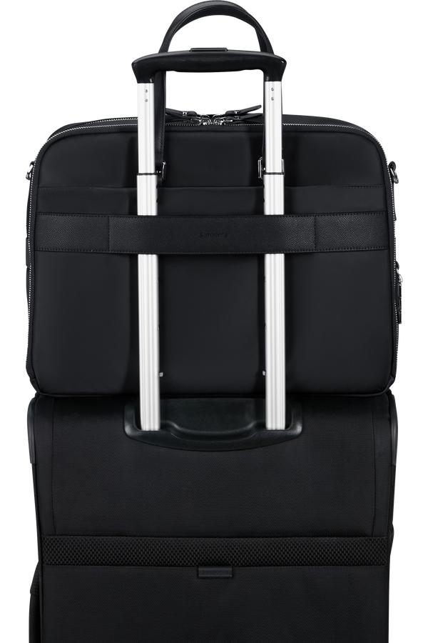 Samsonite Karissa Evo Bailhandle 15.6' 2 Comp  Zwart