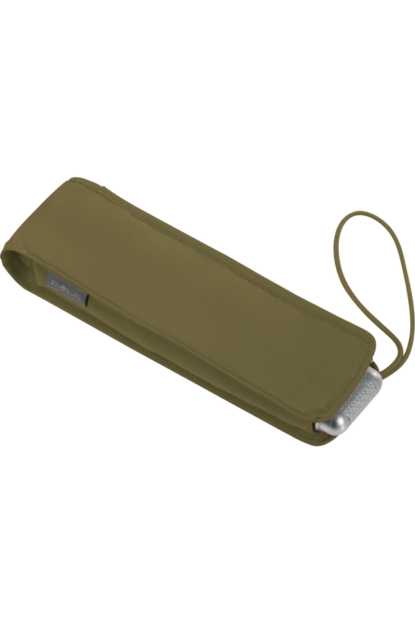 Samsonite Alu Drop S 3 Sect. Manual Flat  Donker Olijfgroen