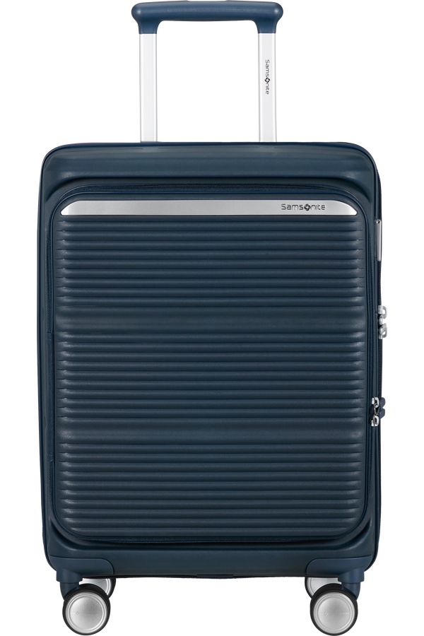 Samsonite Paralux Spinner Expandable Global Co 55cm  Bleu marine foncé