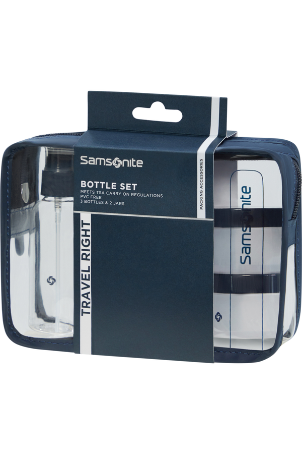 Samsonite Ta Revolution Bottle Set  Bleu nuit
