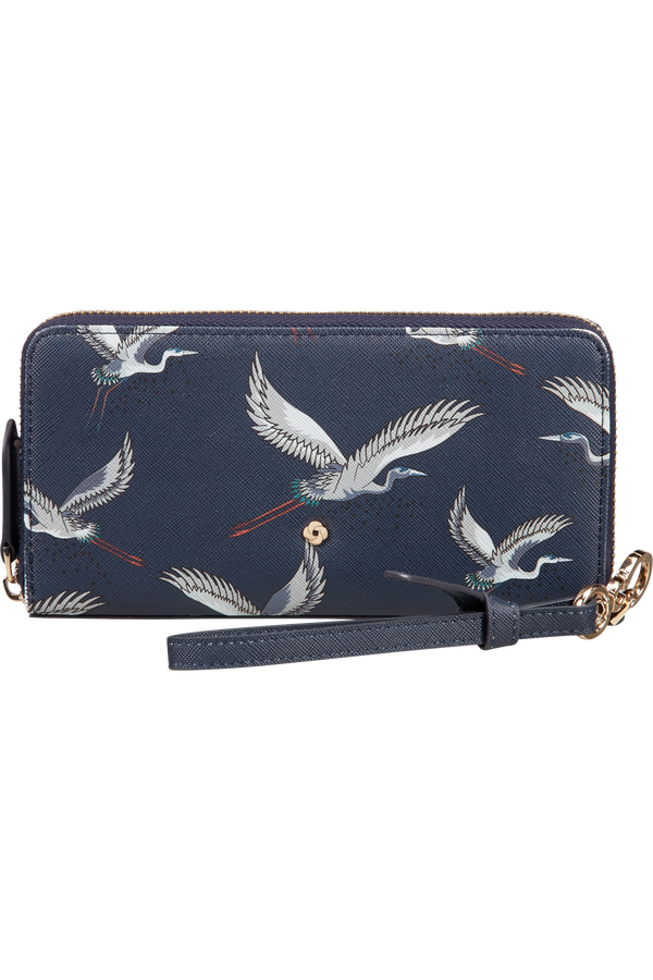 Samsonite My Samsonite Slg L Zip Around L  Heron Print