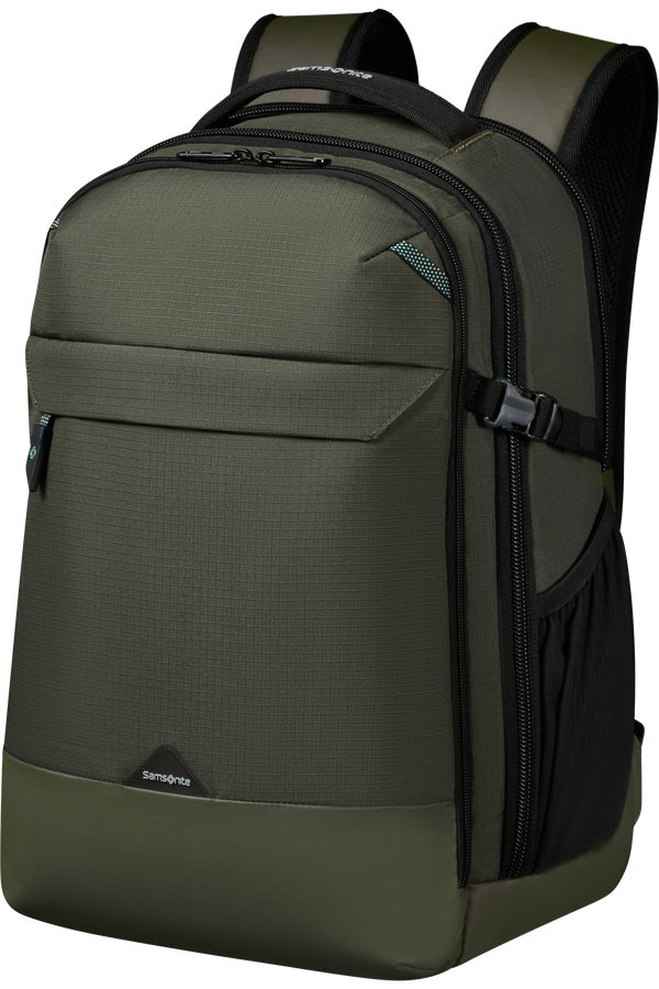 Samsonite Roadseeker Laptop Backpack M  Vert olive fonc&eacute;