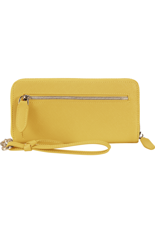 Samsonite My Samsonite Slg L Zip Around L  Mustard Yellow