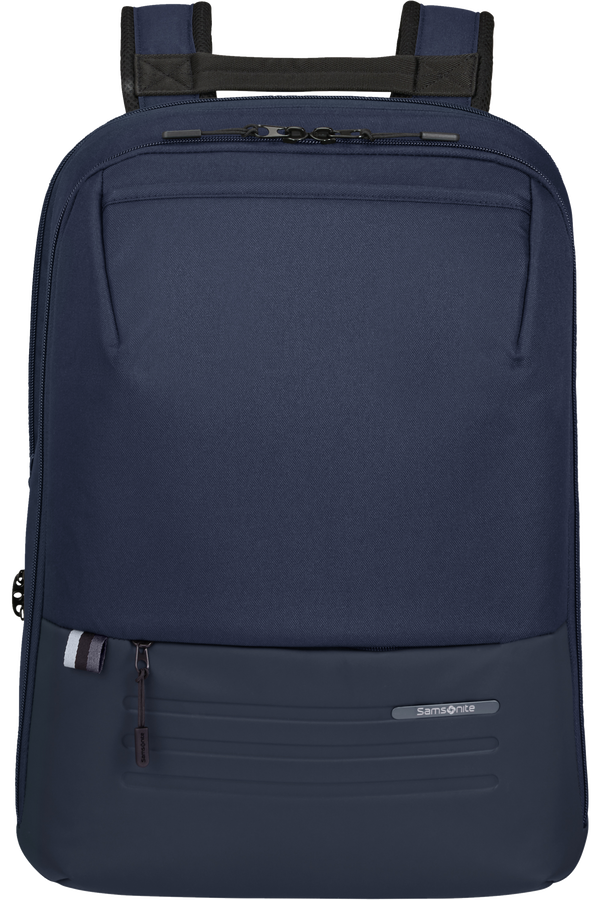 Samsonite Stackd Biz Laptop Backpack Expandable 17.3'  Marineblauw