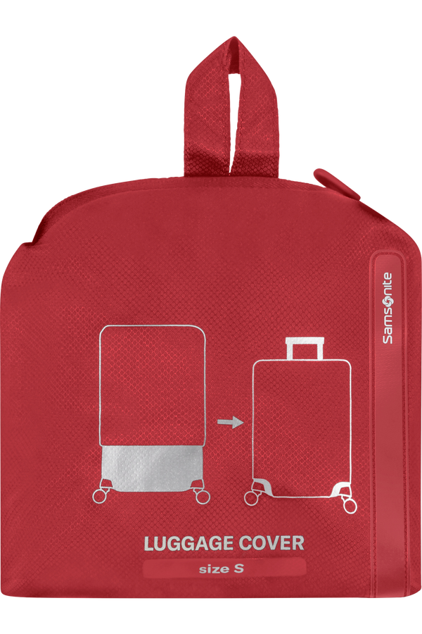 Samsonite Ta Revolution Foldable Luggage Cover S  Rood