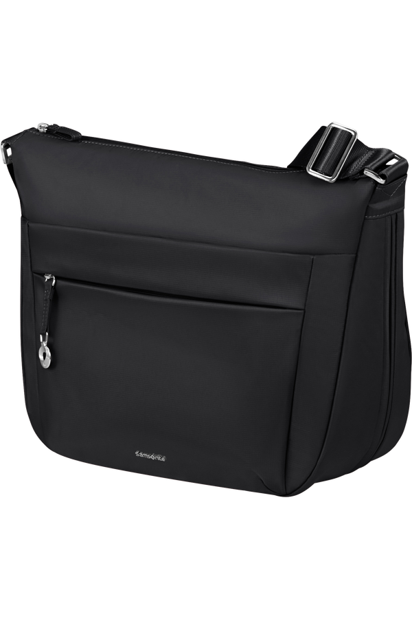 Samsonite Move 5.0 Hobo Bag Round Expandable M  Zwart