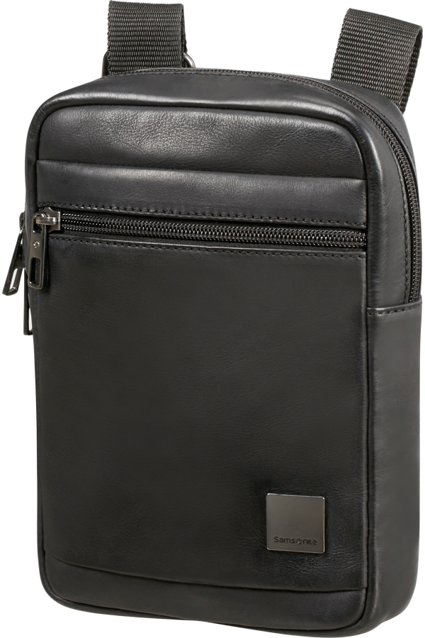 Samsonite Hip-Square Lth Crossover S  Noir