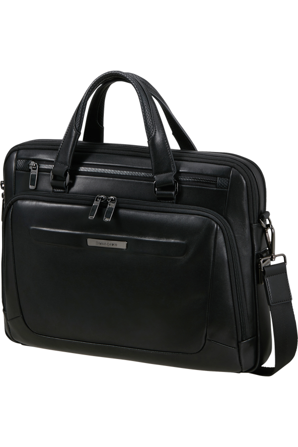 Pro-Dlx Leather Aktetas 15.6"