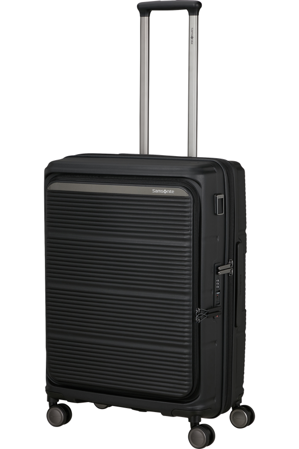 Samsonite Paralux Spinner Expandable Medium Sp 67cm  Zwart