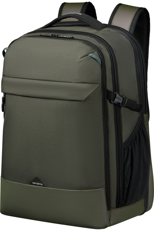 Samsonite Roadseeker Laptop Backpack Expandable L  Donker Olijfgroen