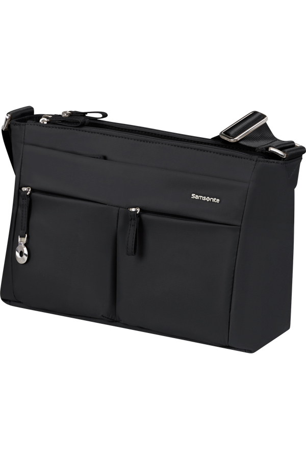 Samsonite Move 5.0 Horiz. Shoulder Bag + Flap  Noir