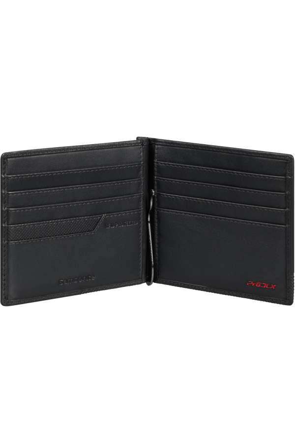 Samsonite Pro-Dlx 6 Slg 736 - 8CC H+MONEY CLIP+Z  Noir