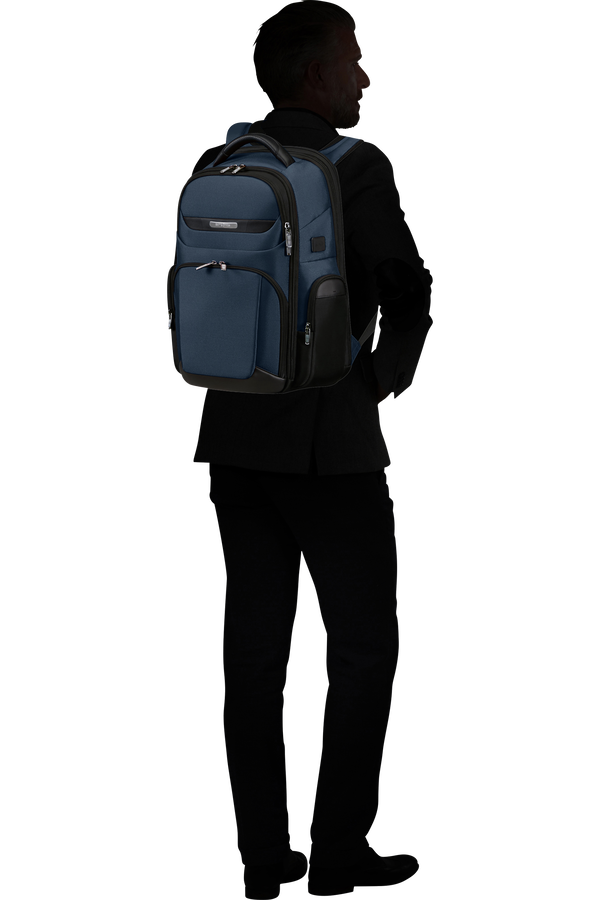 Samsonite Pro-Dlx 6 Backpack 3 Volume Expandable 15.6'  Blauw