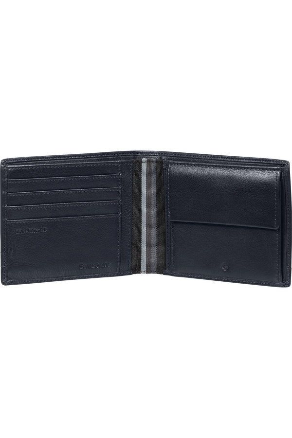 Samsonite Flagged Slg 015 - B 4CC+2C+C  Oxford Blue