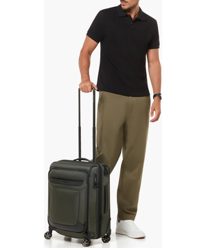 Pro-DLX 6 Valise à 4 roues Extensible 55cm 55 x 40 x 23/28 cm | 3.2 kg