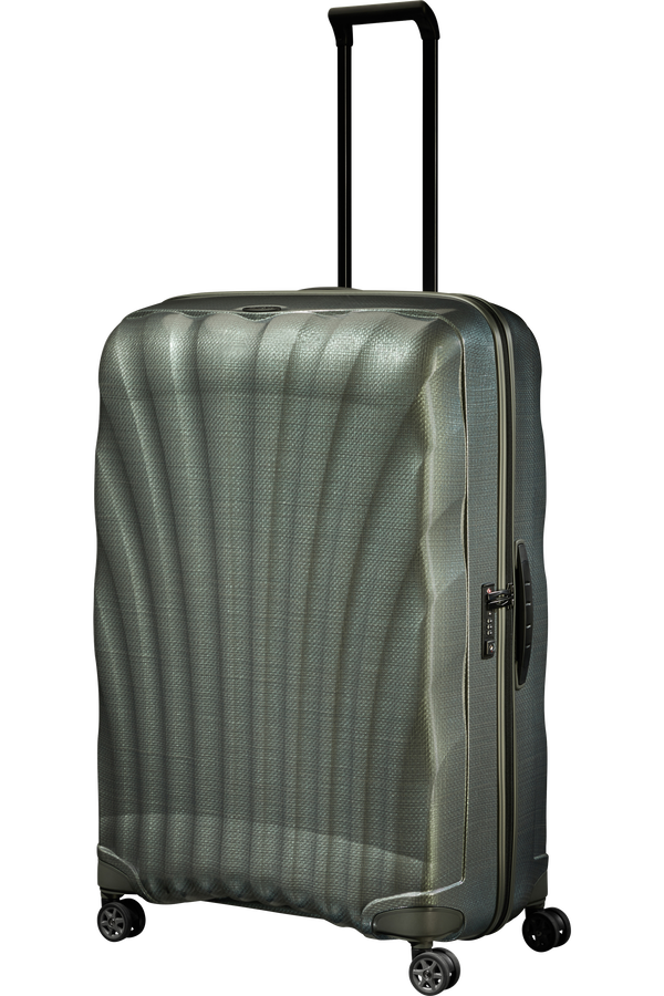 Samsonite C-Lite Spinner 86cm  Vert m&eacute;tal