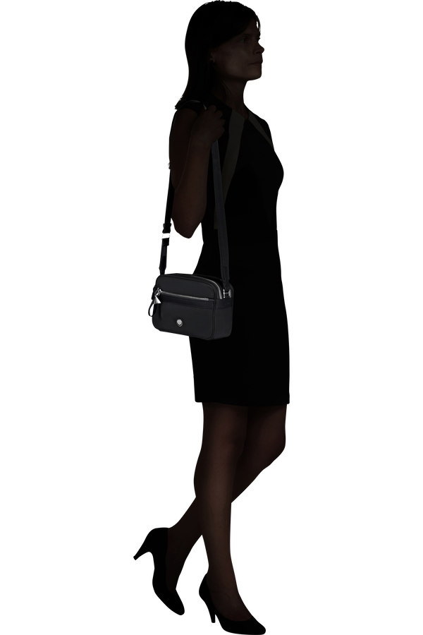 Samsonite Karissa Evo Shoulder Bag 2 Comp  Noir