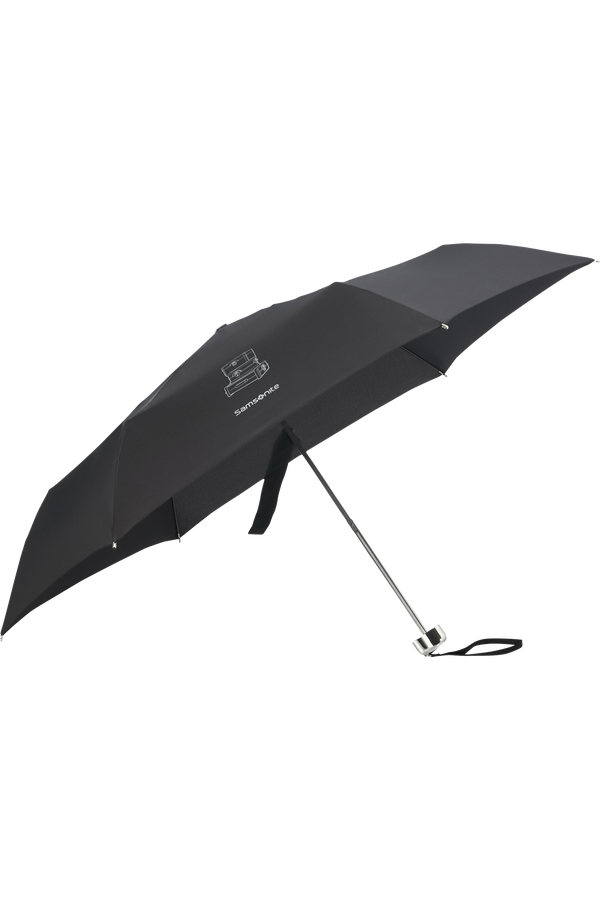 Samsonite Karissa Umbrellas 3 Sect. Ultra Mini Flat  Zwart