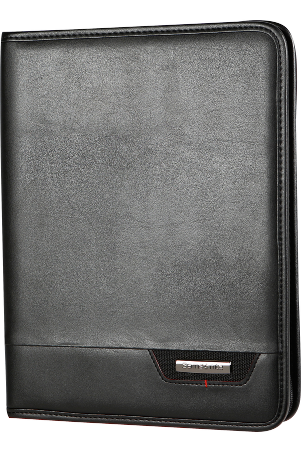 Samsonite Stationery Pro-Dlx 4 Zip Folder A4 Zwart