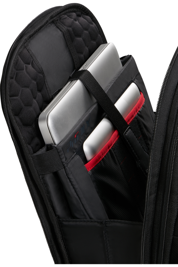 Samsonite Pro-DLX 6 Backpack 3 Volume Expandable 15.6'  Charcoal/Red