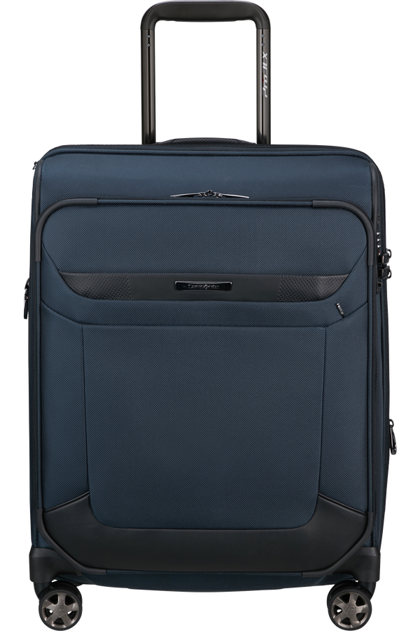 Samsonite Pro-DLX 6 Spinner Expandable 55cm  Blauw