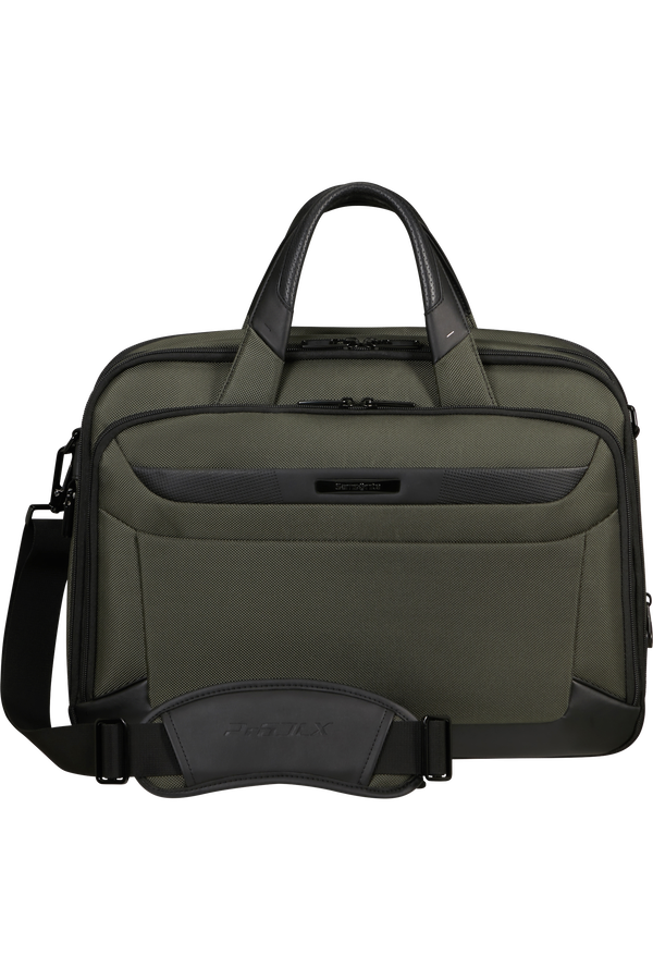 Samsonite Pro-Dlx 6 Bailhandle Expandable 15.6'  Groen