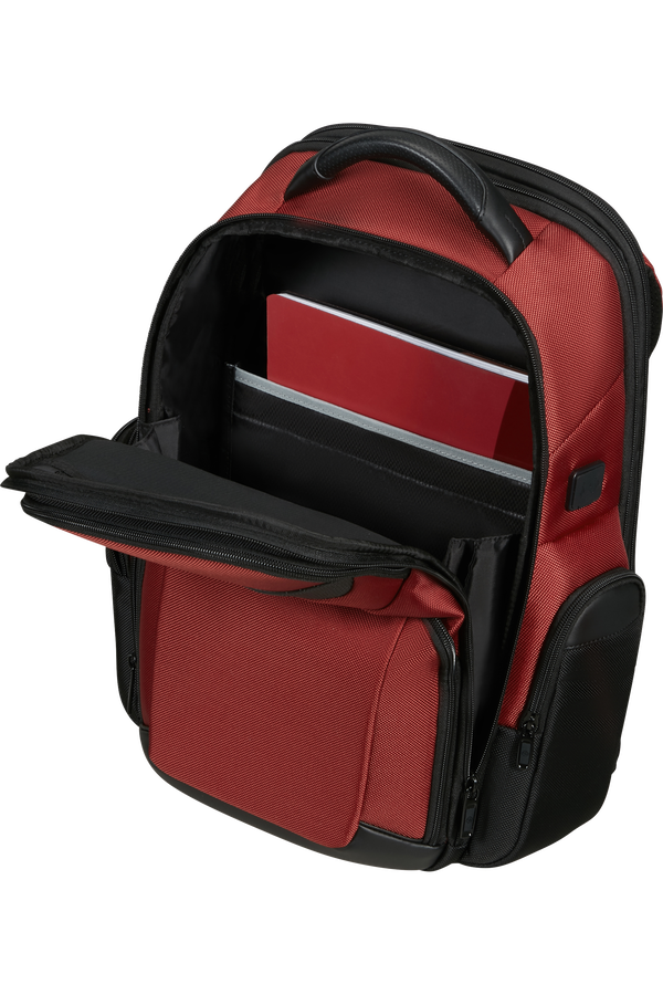 Samsonite Pro-Dlx 6 Backpack 3 Volume Expandable 15.6'  Rouge
