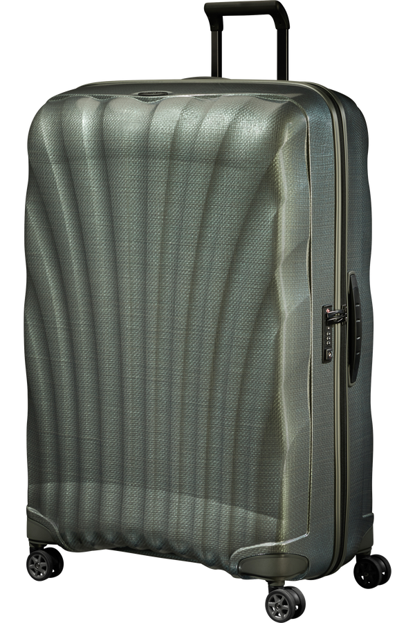 Samsonite C-Lite Spinner 86cm  Vert m&eacute;tal