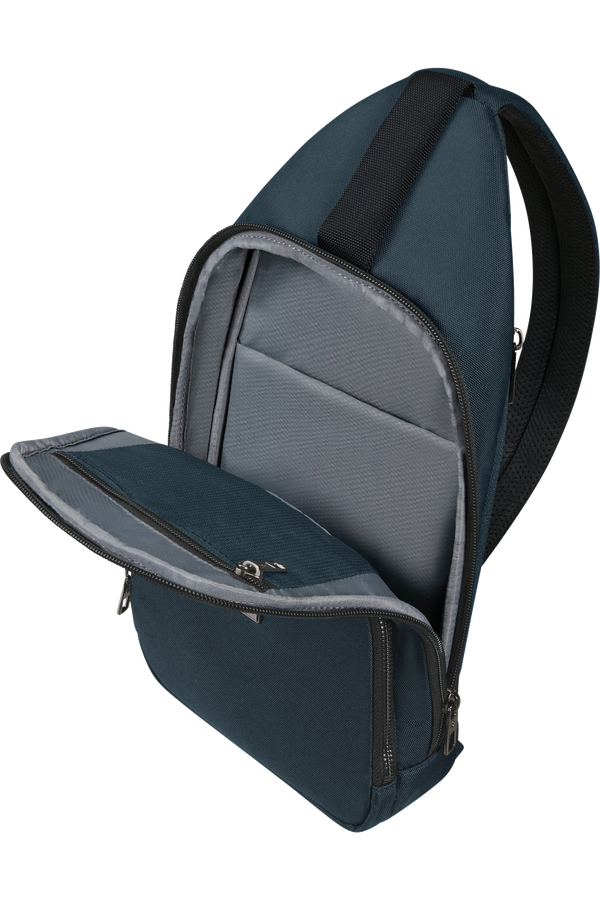 Samsonite Sacksquare Sling Bag M  Blauw