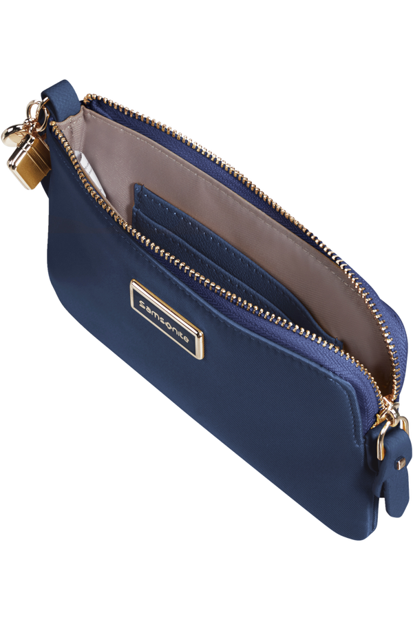 Samsonite Karissa 2.0 Slg Flat Pouch 3CC  Bleu nuit