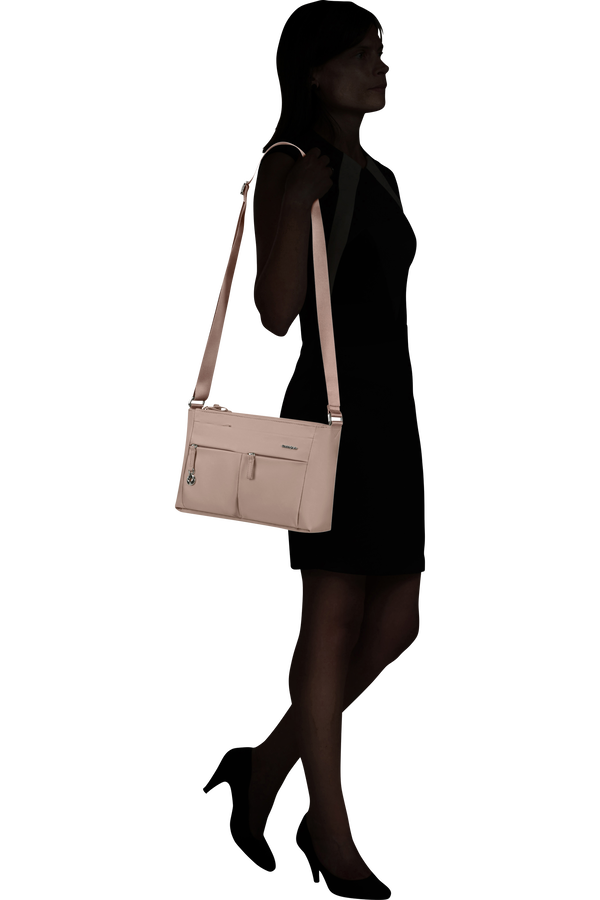 Samsonite Move 5.0 Horiz. Shoulder Bag + Flap  Powder