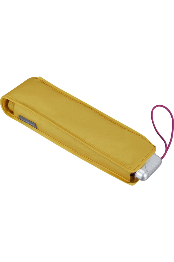 Samsonite Alu Drop S 3 Sect. Manual Flat  Yellow/Purple