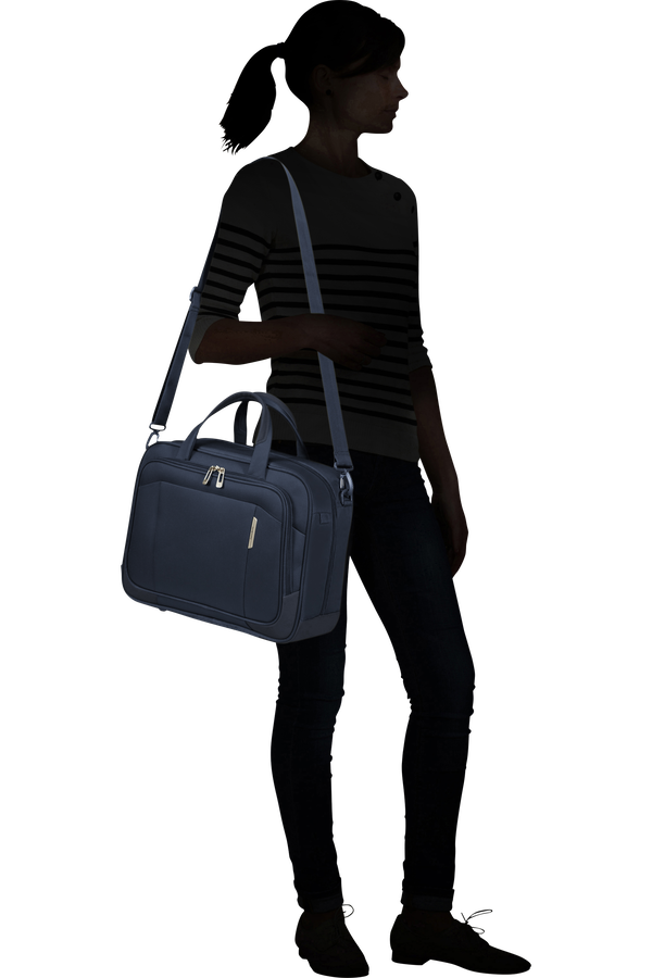 Samsonite Respark LAPTOP SHOULDER BAG  Bleu nuit