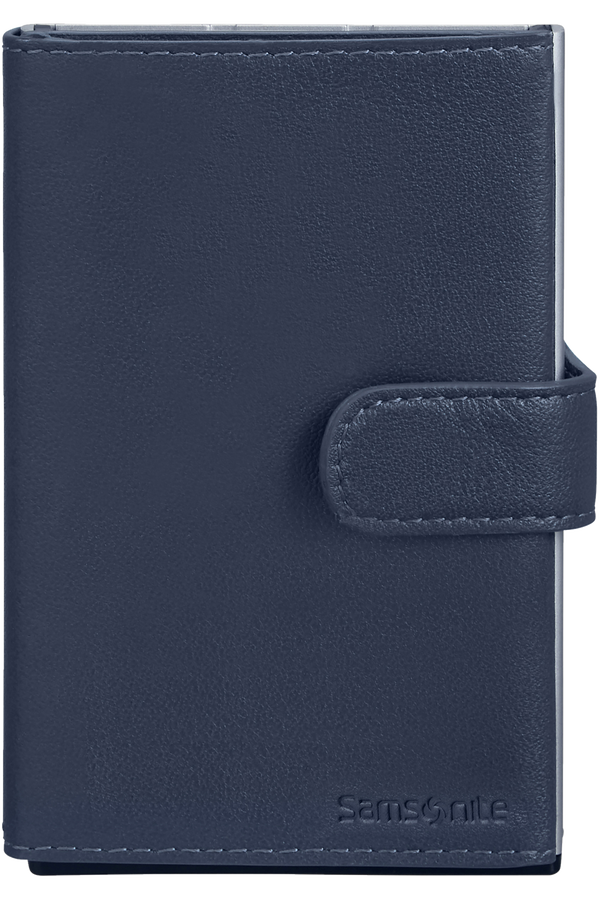 Samsonite Alu Fit 202 - Slide-up Wallet  Bleu