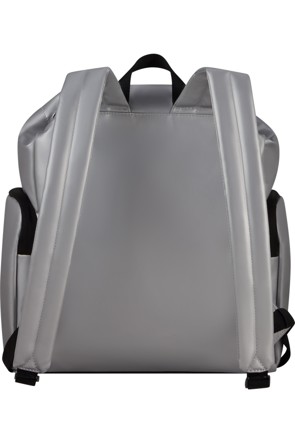Samsonite Wander Last Backpack 3PKT 1 Buckle  Argent métal