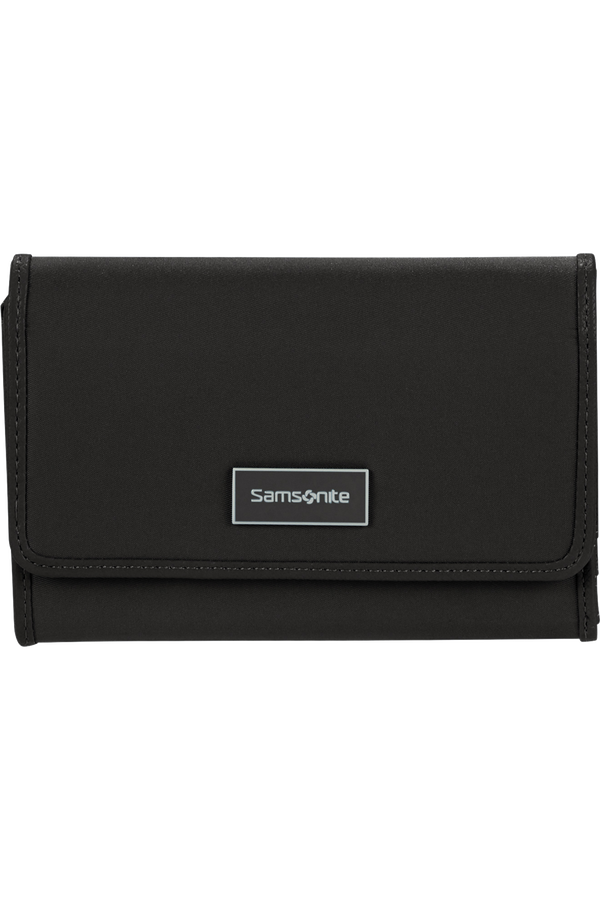 Samsonite Karissa Slg Wallet 12CC+ZIP EXT M  Noir