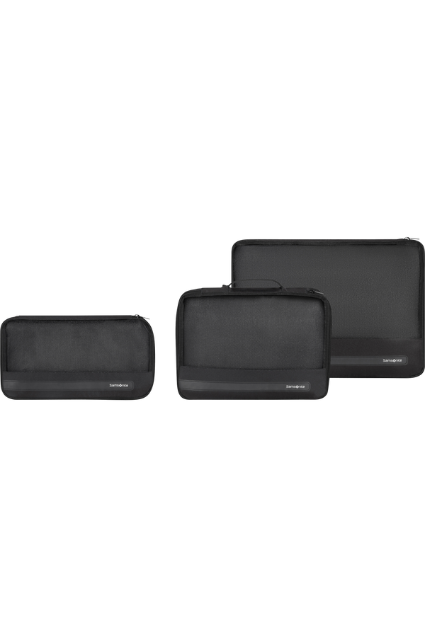 Samsonite Ta Revolution Set of 3 Packing Cubes  Zwart