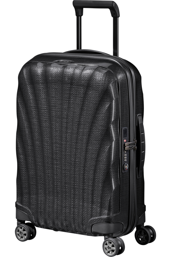 Samsonite C-Lite Spinner Expandable 55cm  Zwart