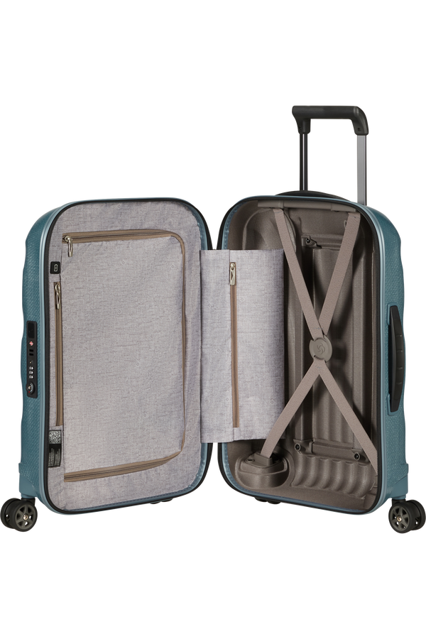 Samsonite C-Lite SPINNER 55/20  Bleu glace