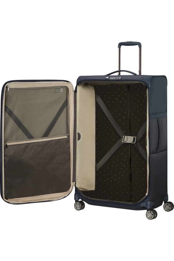 Samsonite Airea Spinner Expandable 78cm  Bleu foncé