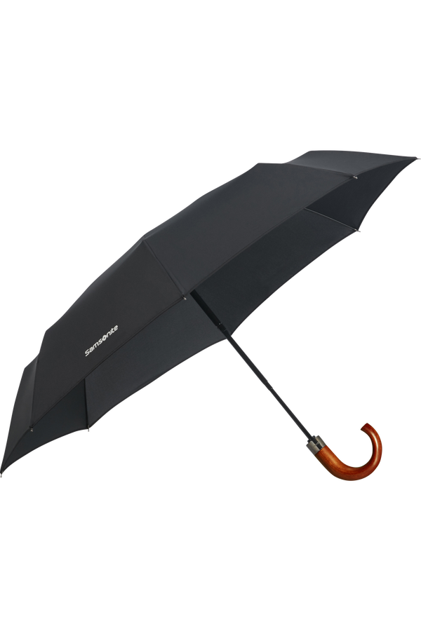 Samsonite Wood Classic S 3 Sect. Auto O/C Crook  Noir