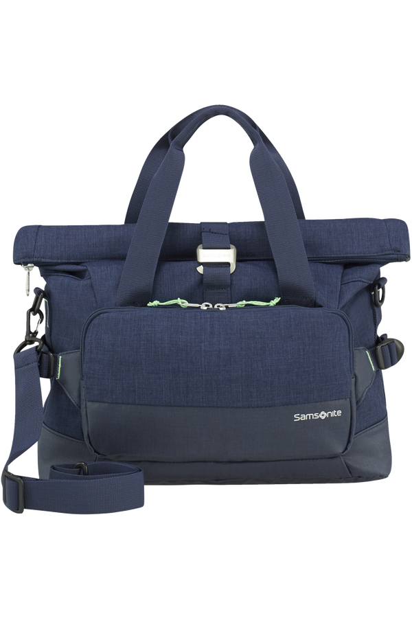 Samsonite Ziproll Laptop Shoulder Bag  Night Blue