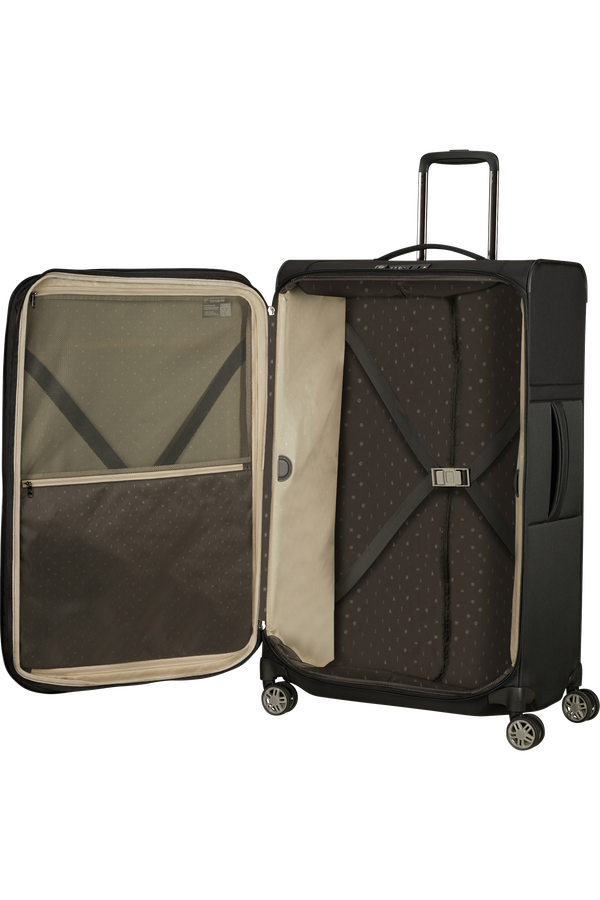 Samsonite Airea Spinner Expandable 78cm  Zwart