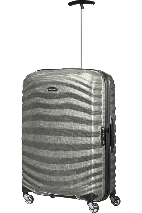 Samsonite Lite-Shock Spinner 69cm  Vert m&eacute;tal