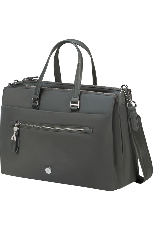Samsonite Karissa Evo Org. Tote 14.1' 3 Comp  Gunmetal Green