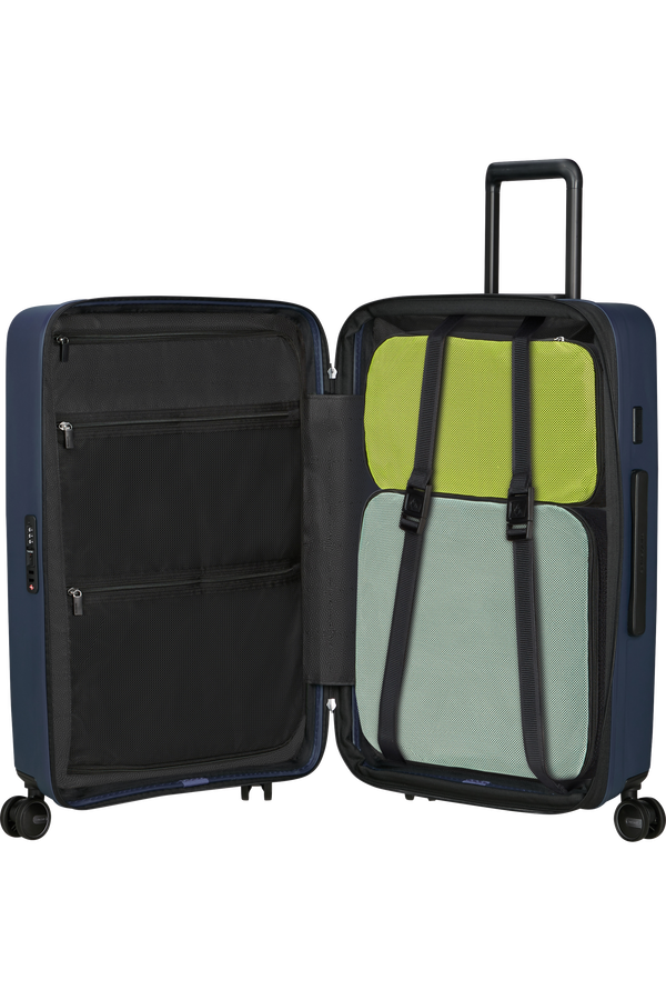 Samsonite Restackd Spinner Expandable 68cm  Midnight