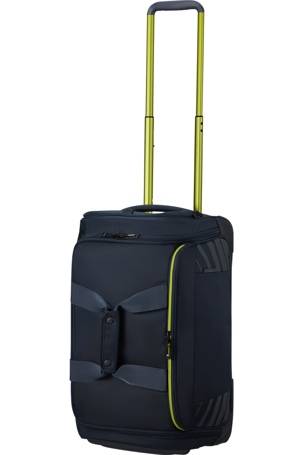 Samsonite Respark Duffle with wheels 55cm  Midnight Blue/Lime